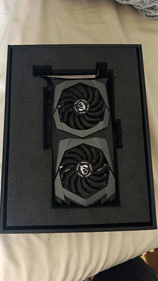 MSI GeForce GTX 1660 SUPER 6GB GDDR6 RGB Dual Fan DirectX 12 HDMI/DP