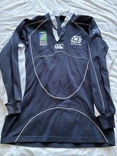 Scotland Rugby Shirt 2007 World Cup Edition Size Large