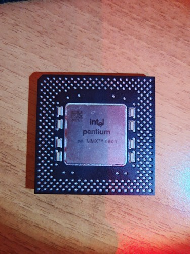 CPU Intel Pentium MMX 166MHZ SL27H SOCKET 7 32-bit L1 CACHE 16KB