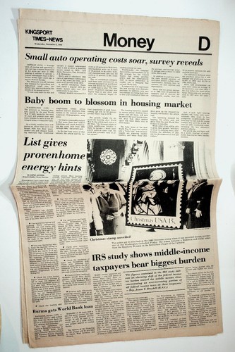 Kingsport Times-News Newspaper Nov 5 1980 Reagan Wins Big Historic - Picture 6 of 7