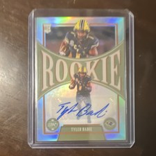 Panini 2022 Legacy Tyler Badie Rookie Auto #171 Baltimore Ravens NFL