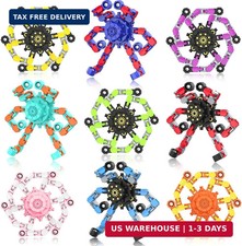 Transformable Fidget Spinners,9PCS Funny Sensory Fidget Toys for Kids