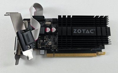 ZOTAC GeForce GT 710 Zone Edition 2GB DDR3 PCI-E LOW PROFILE DVI HDMI VGA