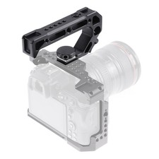 Universal Camera Cage Top Handle Grip with Arri Locating Cold Shoe Mount 1/4"3/8