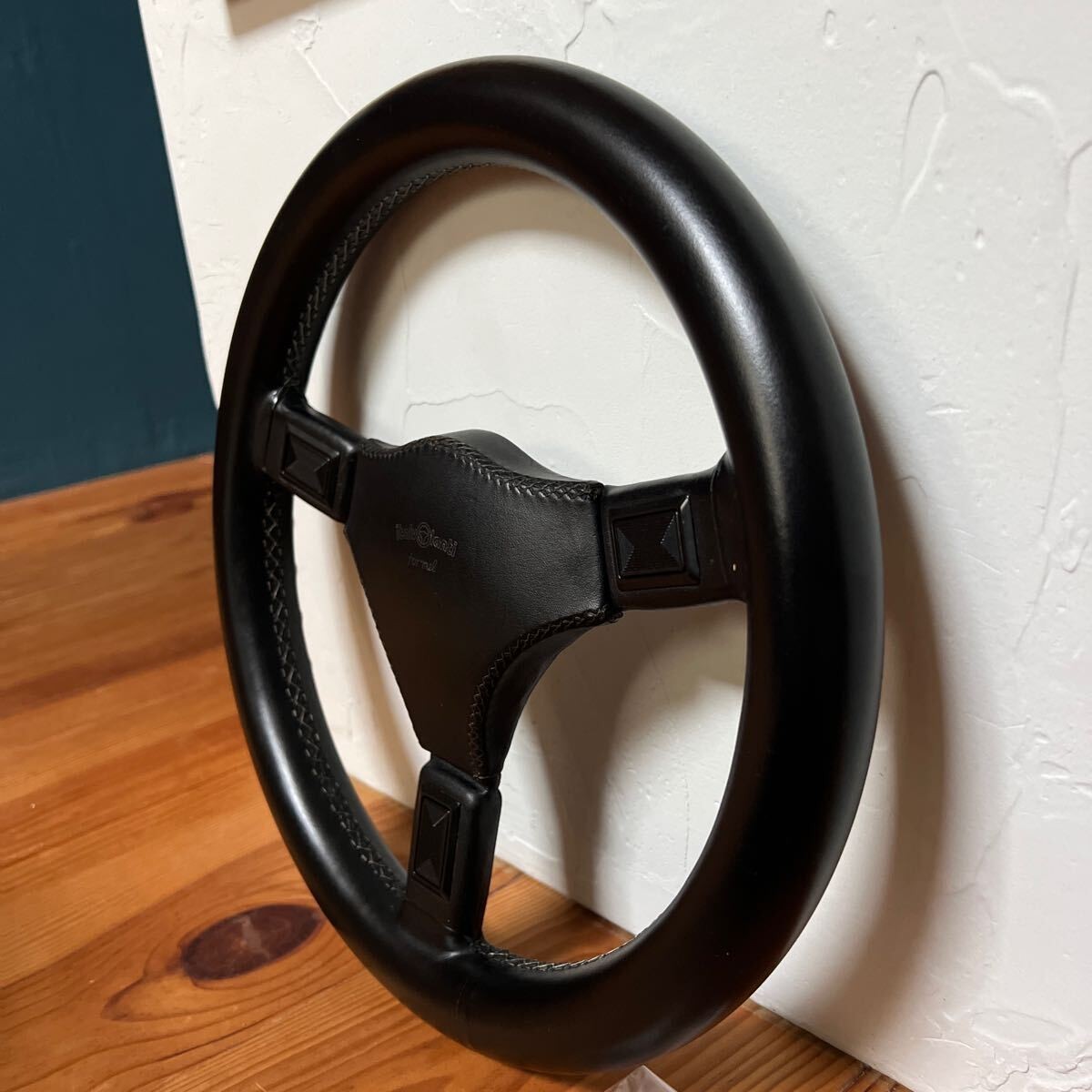 Italvolanti Formel Steering Wheel 320mm Black Leather Admiral