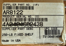 APC AR8122 Fixed Shelf 250lbs/114kg off-white