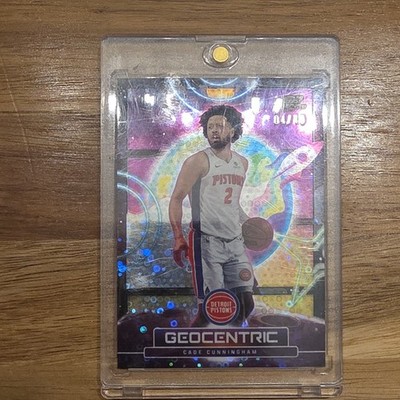 2026 Topps Cosmic Chrome Cade Cunningham #GE-12 Geocentric Black Eclipse /10