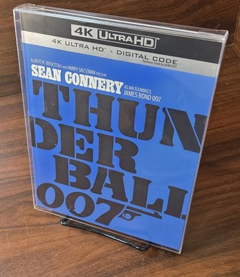 Thunderball (4K) Slipcover w/PROTECTIVE SLEEVE-NEW (Sealed)-Free Box Shipping