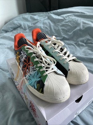 Limited Adidas Superstar Super Earth SST AEC SW Men's Size 10 Shoes & Shoelaces