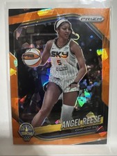 2025 WNBA Prizm Angel Reese Orange Ice #92 Atlanta Dream
