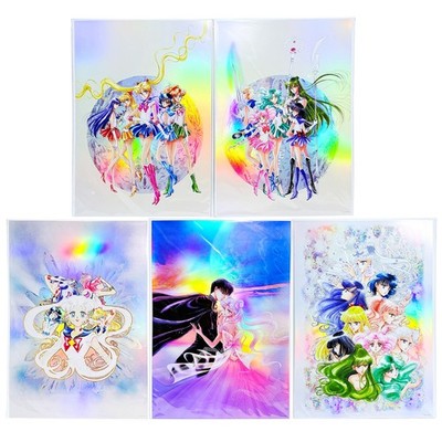 Sailor Moon Raisonne Ausstellung Aurora Poster Set aller Typen ABCDE 17 in Neu
