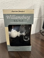 New American Standard 'Williamsburg' Robe Hook Brushed Satin Nickel Opt Chrome