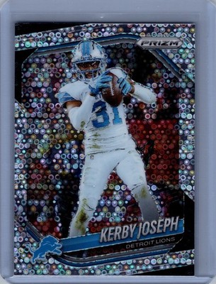 2025 Panini Prizm #41 Kerby Joseph White Disco