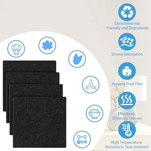 12 Pezzi Ricambi Pattumiera Ricarica Assorbimento Odori per Pattumiere,2073 - Foto 4 di 7