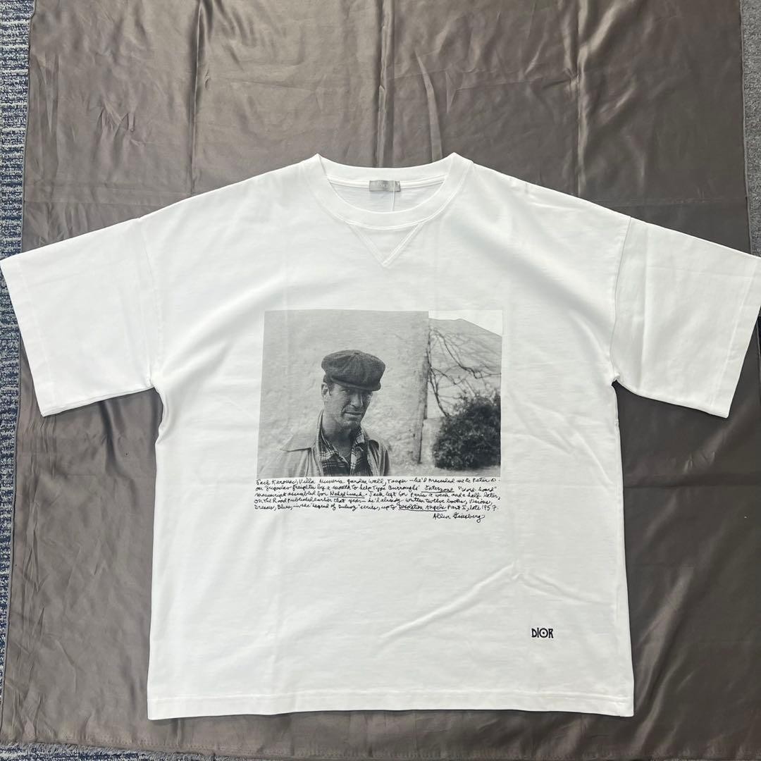 USED DIOR X JACK KEROUAC OVERSIZED T-SHIRT EXCELLENT - Gem