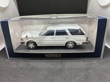 Norev 1/43 Nissan Cedric Van Deluxe 1995 White Mini Car