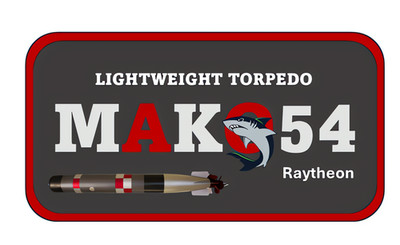NAVY MK-54 TORPEDO STICKER ASW P-3 ORION, P-8 POSIEDON, SH60, MH60 VP HSL HSM HS
