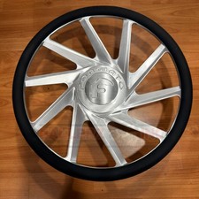 Forgiato Steering Wheel Troppo Silver Old School G Body Box Chevy Forgiato Steering Wheel Troppo Silver Old School G Body Box Chevy