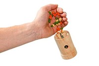 Nager Holzspielzeug Karlie Rody Snack Roll 11Cm ø6Cm Natur FüR Kleintiere