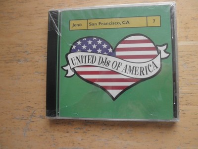 Jeno United DJs of America San Francisco CD Brand New Sealed