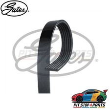 Gates 6PK1075XS Alternator Belt Black Fits Genesis G70 2021-2024 252122CTA0