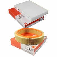 Mahle / Knecht Set Filterpaket Innenraumfilter LA 87 Luftfilter LX 317