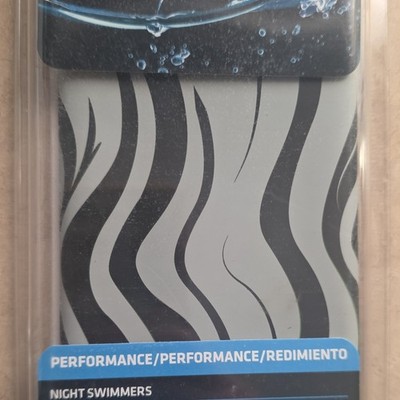Speedo Night Swimmers Performance Swim Cap - Night Swimmers Zebra Print