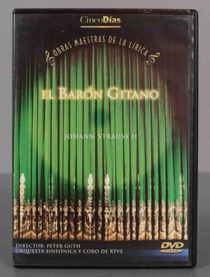 DVD. EL BARON GITANO. JOHANN STRAUSS II. PETER GUTH              