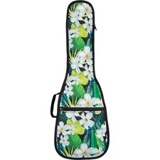 Road Runner Ukulele Gig Bag in a Box Hawaiian Floral Soprano