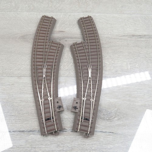 TRIX 61671, 61672 - H0 - Bogenweiche rechts + links - #AV21943 | Condition: Gebraucht
