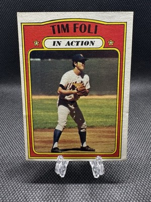 Tim Foli 1972 Topps #708 High number H#