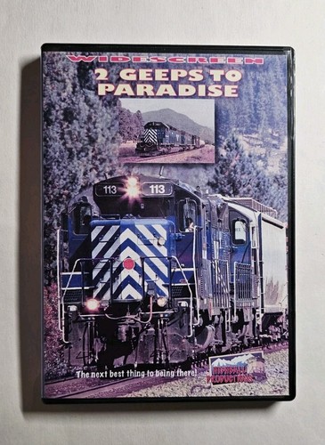 2 Geeps to Paradise, Montana Rail Link - 2013 Highball Railroad DVD, 85 min