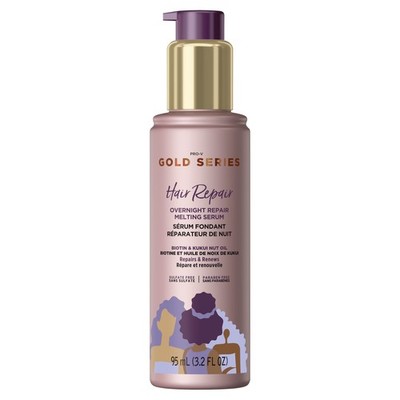 Pantene Pro-V Gold Series Hair Repair Overnight Repair Melting Serum 3.2 Fl Oz