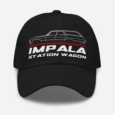 Premium Dad Hat For Impala Station Wagon 1967 Car Owners Birthday Gift