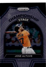 2022 Panini Prizm #CS-9 Jose Altuve Championship Stage