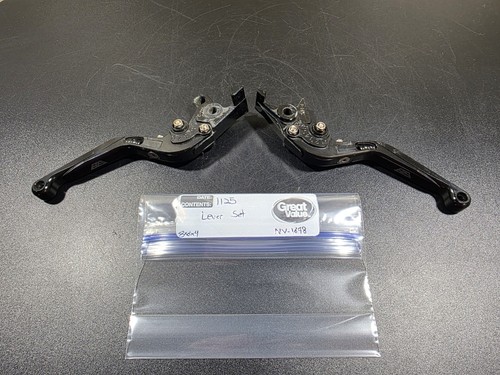 08-10 Buell 1125R 1125CR Clutch Brake Lever Set Pair #NV-1698