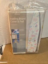 Mainstays Ironing Board Cover & Pad Resistant New Butterfly Pattern