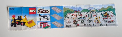 Lego Town Classic Mini Loader 607 - 100% Complete with Instructions 1979 - Picture 9 of 10