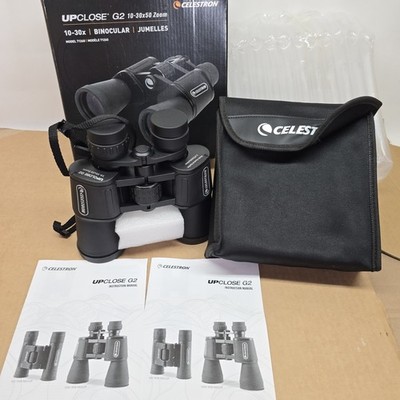 Celestron   UpClose G2 10 30x50 Binocular  10-30x Zoom Binoculars for Beginners-
