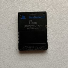 Sony PlayStation 2 8MB Memory Card - Black - SCPH-10020