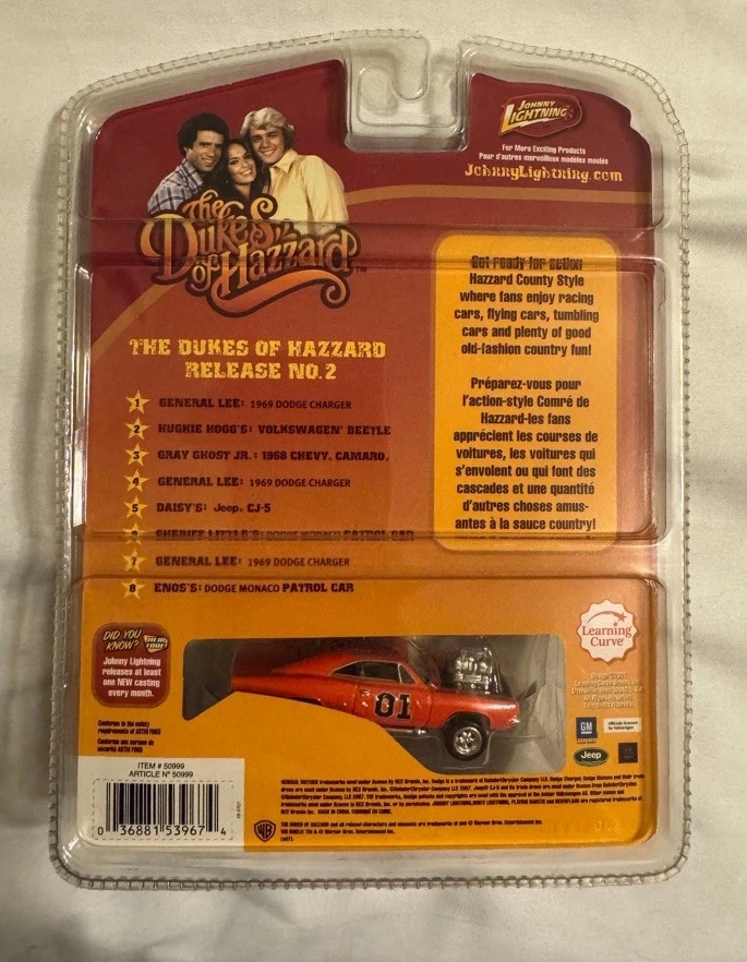 Johnny Lightning General Lee 1969 Dodge Charger Zinger Release 2 - Изображение 4 из 4