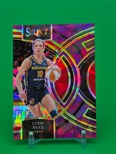 2024 WNBA Panini Select Premier Lexie Hull Purple Ice Prizm /149