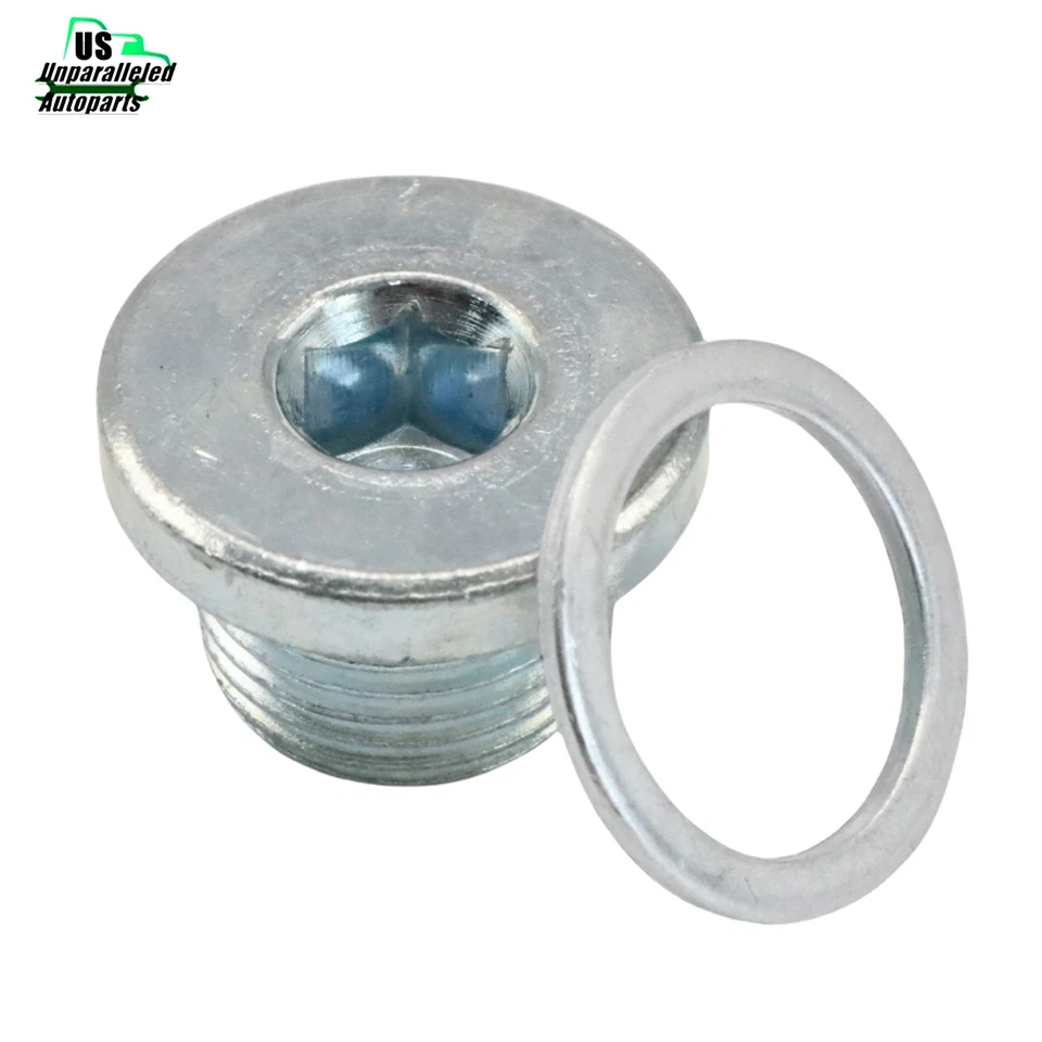 Set Of 2 For Porsche 718 Cayman High Quality Oil Drain Plug & Gasket Assembly — 第 4/4 张图片