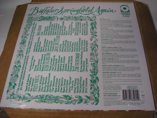 Buffalo Springfield - Buffalo Springfield Again LP new sealed Rhino reissue - Picture 2 of 2