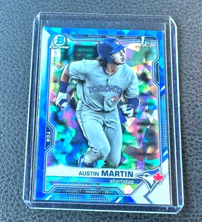 2021 Bowman Chrome Sapphire Austin Martin 1st Bowman Chrome Sapphire