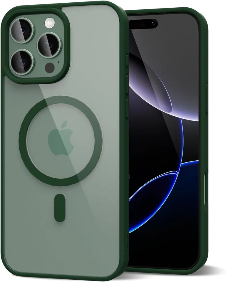 Shockproof Clear Magsafe Case iPhone 17 Pro 16 Pro 15 14 13 12 Pro 11 16E  16 - Image 3 of 4