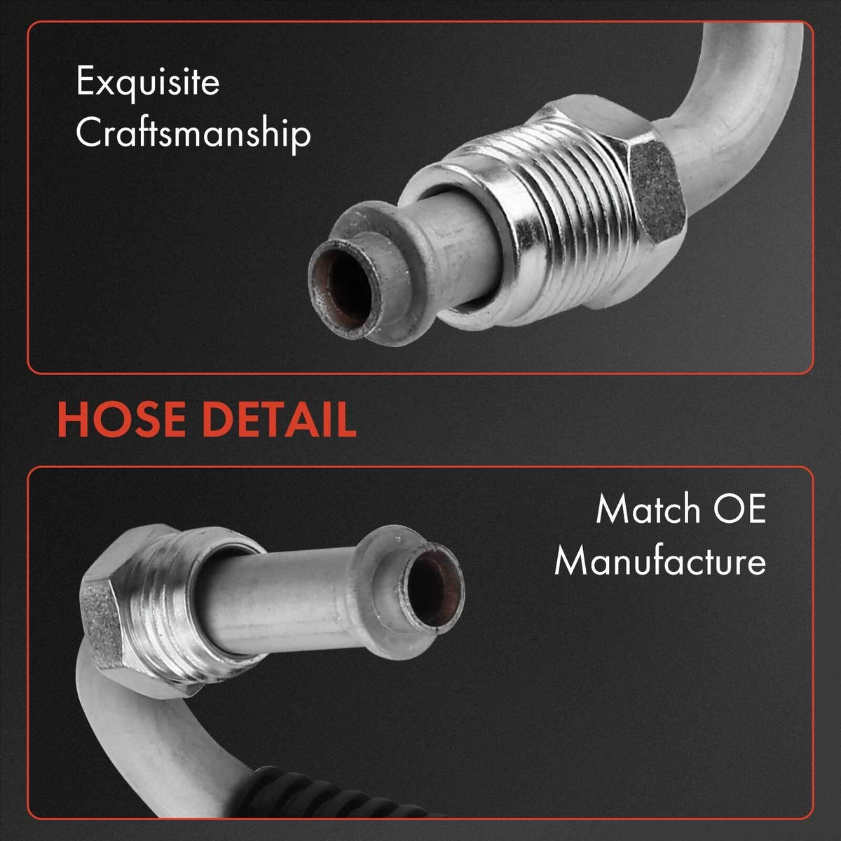 Power Steering Return Line Hose Assembly For 1995-2005 Chevrolet Astro – Edelmann 51274ND