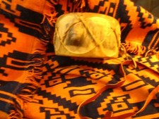Drum,vintage 1978, wood, hide
