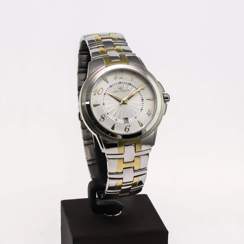 Optima • 瑞士手表 • 不锈钢 • 45 毫米 • 石英 • 3ATM • OSM326 — 第 2/4 张图片