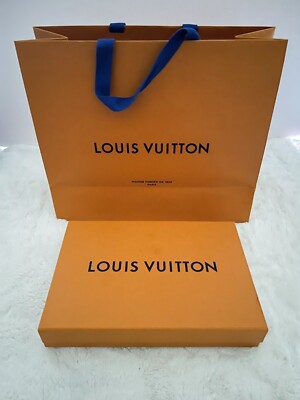 Authentic Louis Vuitton Empty Gift Box And Shopping Bag